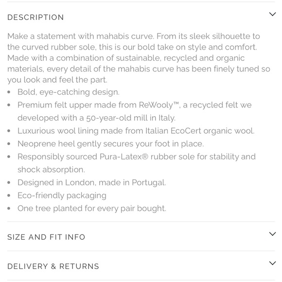 Mahabis Classic Merino Wool Shearling Removable Sole Indoor/Outdoor Slipper 37 - Picture 12 of 16